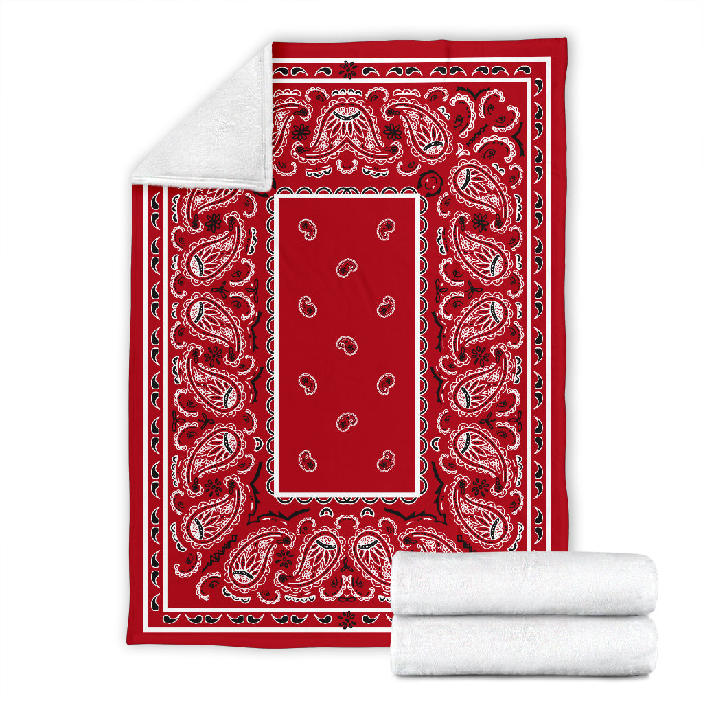 Red Bandana Blanket