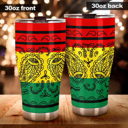 Rasta Bandana Tumblers
