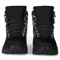 Royal Purple Bandana Alpine Boots