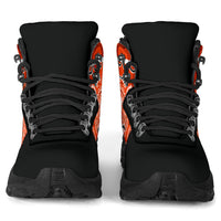 Perfect Orange Bandana Alpine Boots