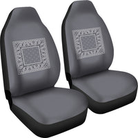 gray seat cover
