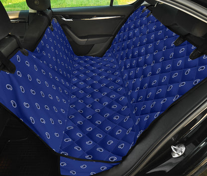 royal blue back seat cover for pets