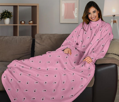 Pink Bandana Monk Blankets