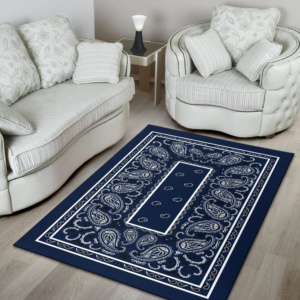 blue rugs
