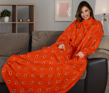 Perfect Orange Bandana Monk Blankets