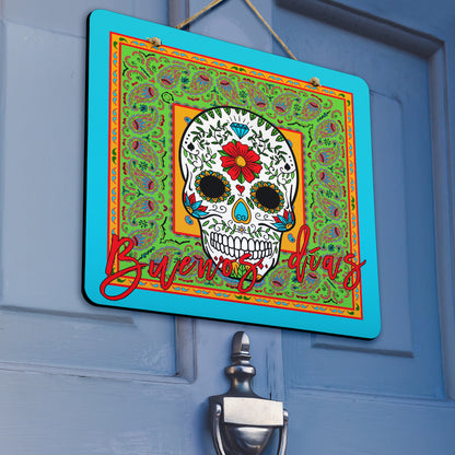 Sugar Skull Door Signs