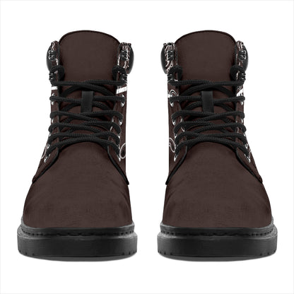 Coffee Brown Bandana All Season Boots