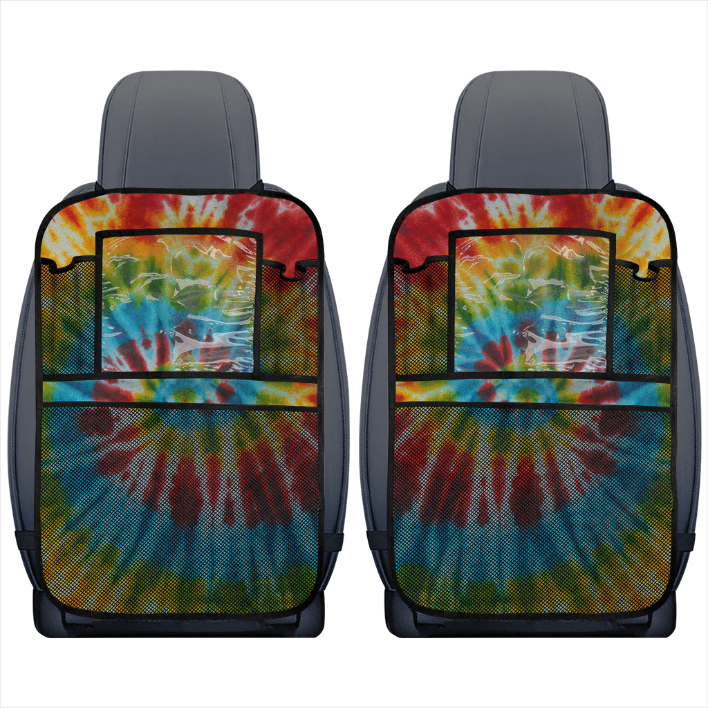 Tie Dye Bandana Back Seat Organizers