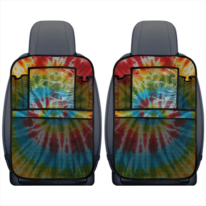 Tie Dye Bandana Back Seat Organizers