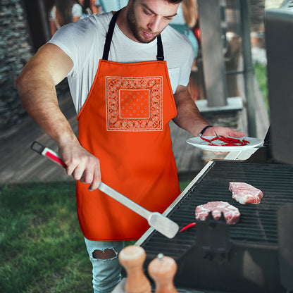 Perfect Orange Bandana Aprons