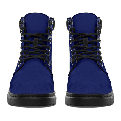 Blue and Gray Bandana All Season Boots