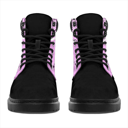 Light Pink Bandana Blackout All Season Boots