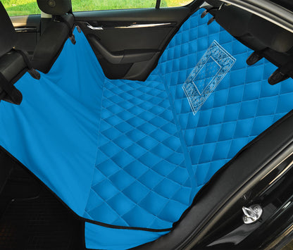light blue pet safety seat cover