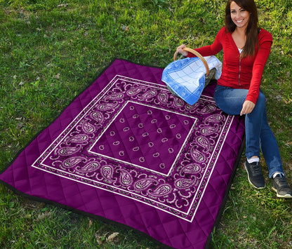Quilt - Wild Plum Bandana Quilt