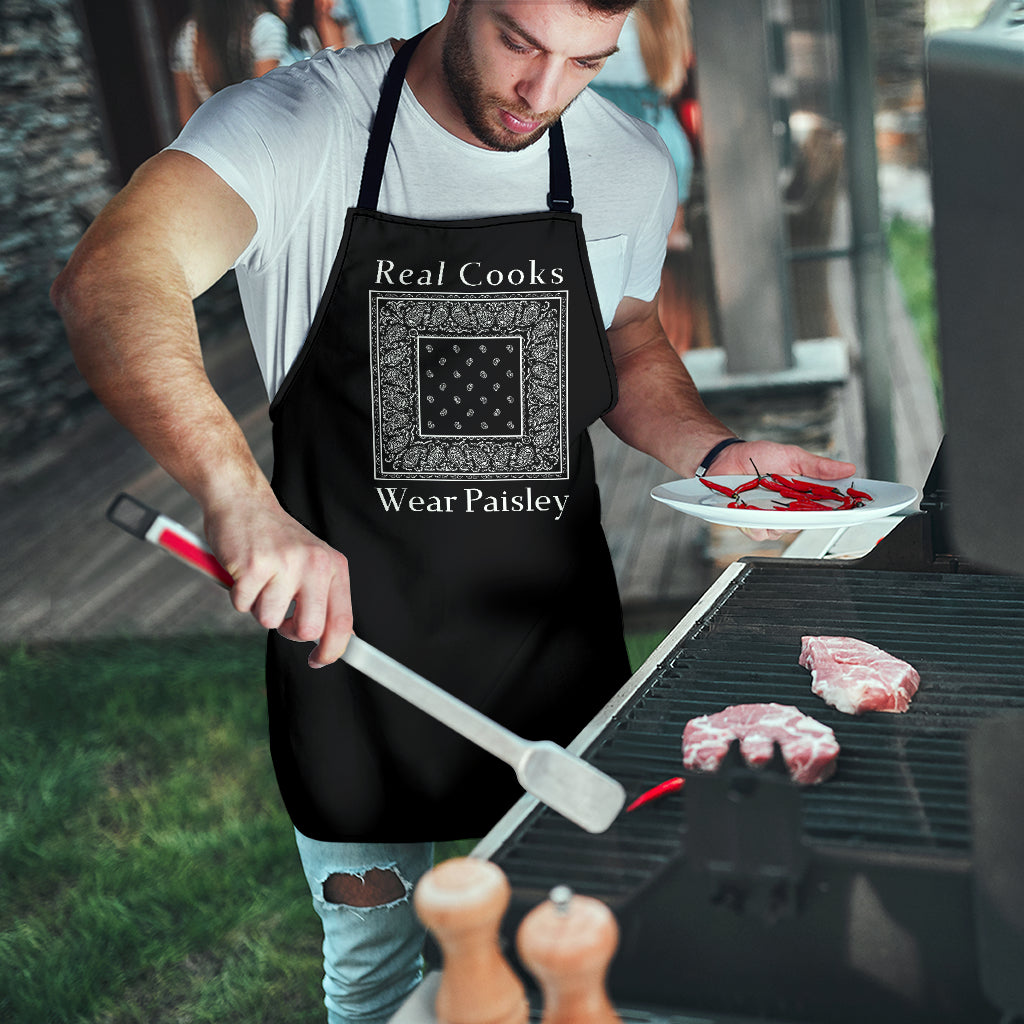 Black Bandana Apron