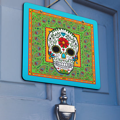 Sugar Skull Door Signs