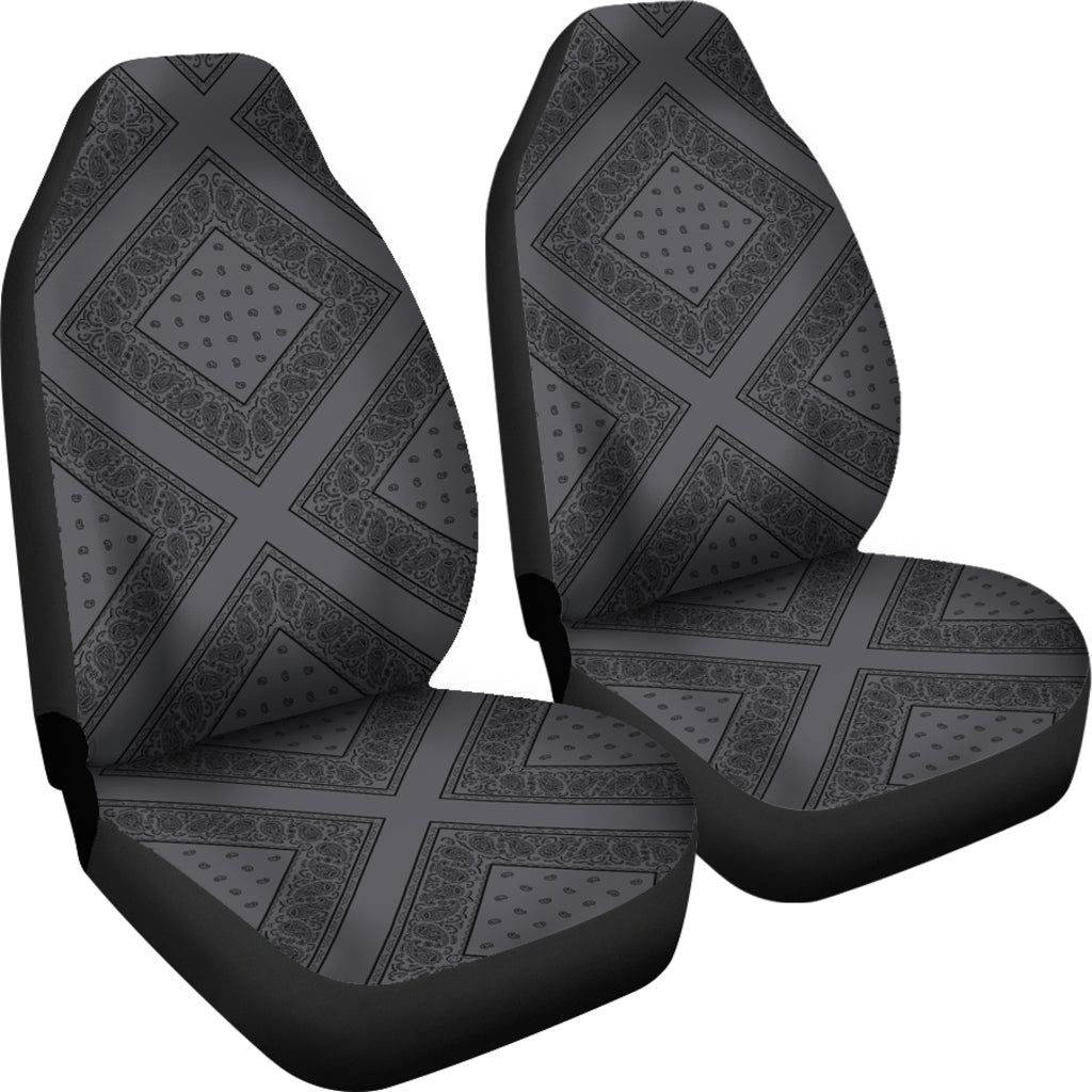 gray and black cover
