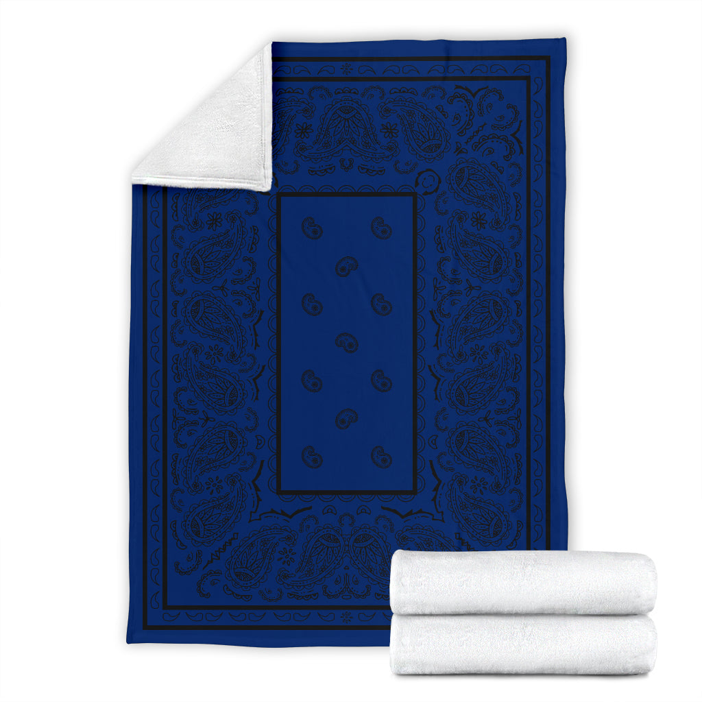 blue fleece throw blankets