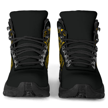Black Gold Bandana Alpine Boots