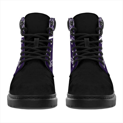 Royal Purple Bandana Blackout All Season Boots