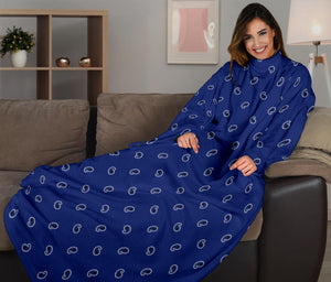 Royal Blue Bandana Monk Blankets