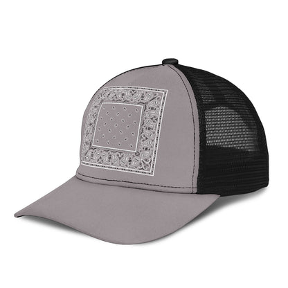 gray bandana hat