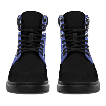 Ocean Blue Bandana Blackout All Season Boots