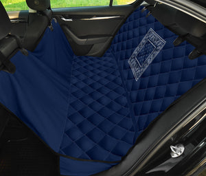 Navy Back Seat Cover for Dogs