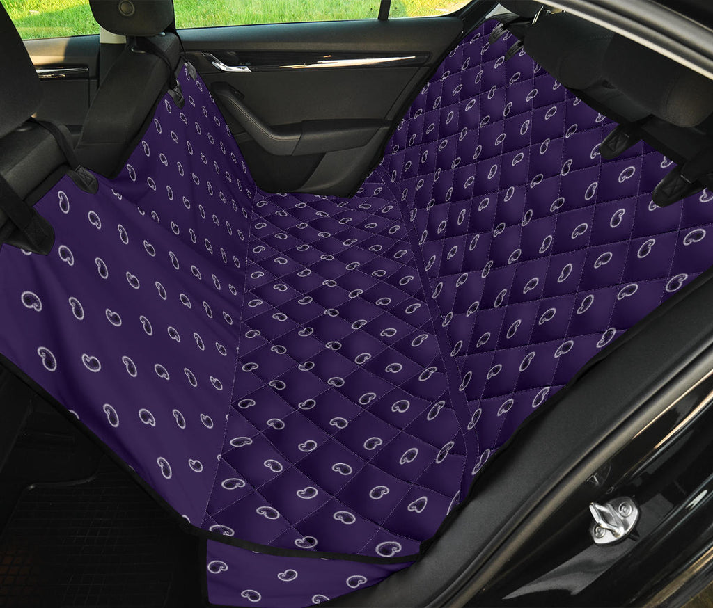 purple pet safety seat for big cars