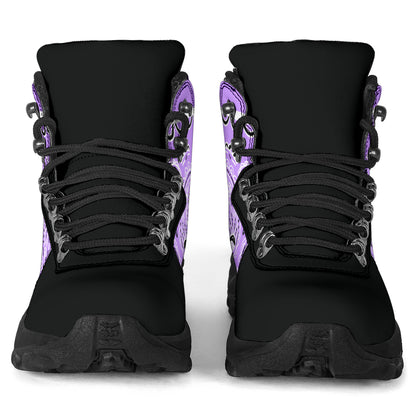Light Lilac Bandana Alpine Boots