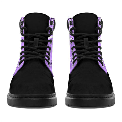 Lilac Bandana Blackout All Season Boots