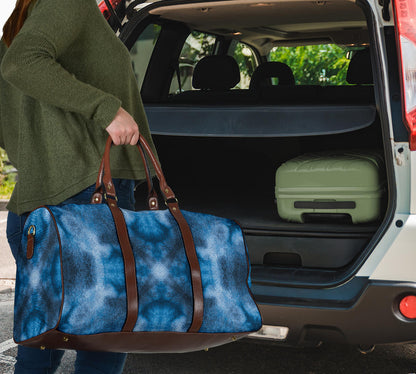 Blue Bohemian Bandana Travel Bag
