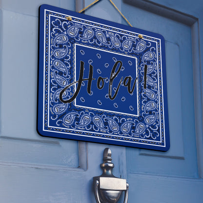 Royal Blue Bandana Signs