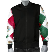 Men's Mexican Flag Bomber Jacket