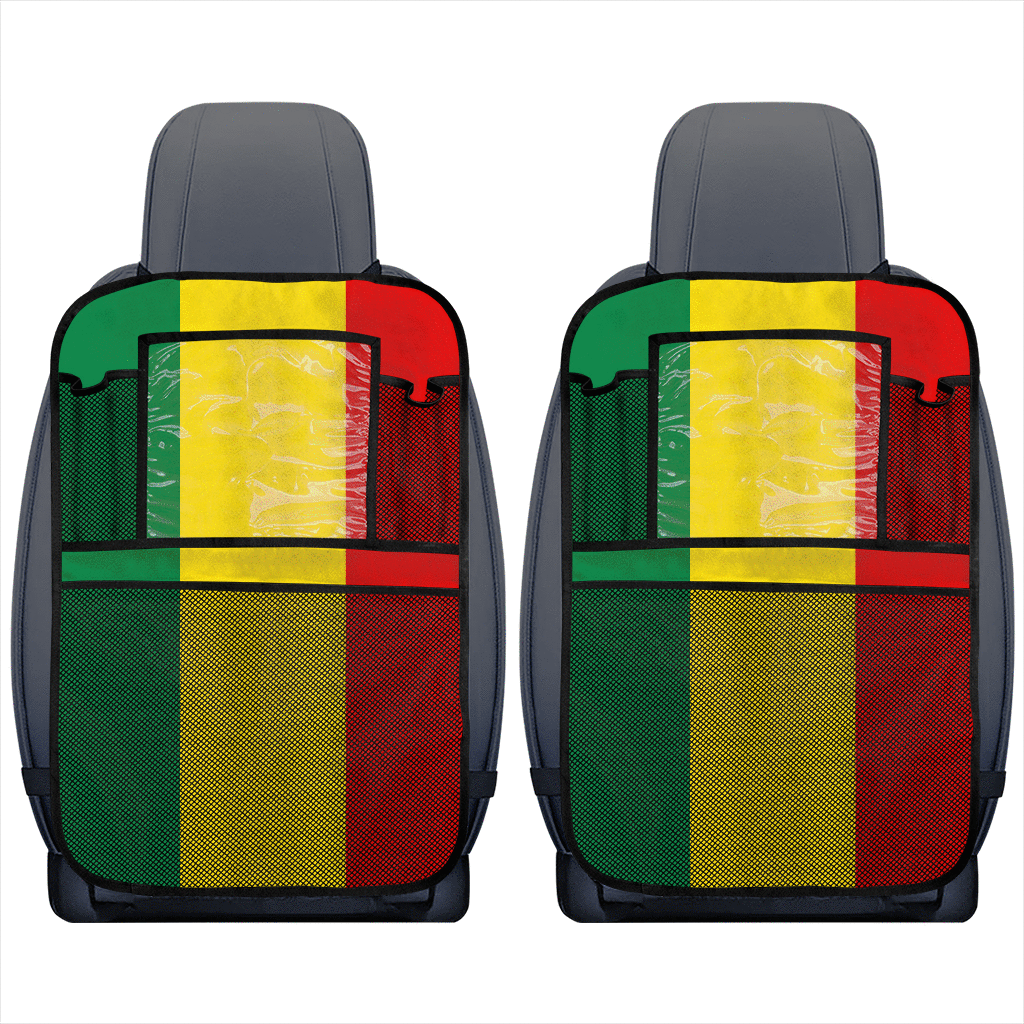 Rasta Bandana Car Seat Organizers