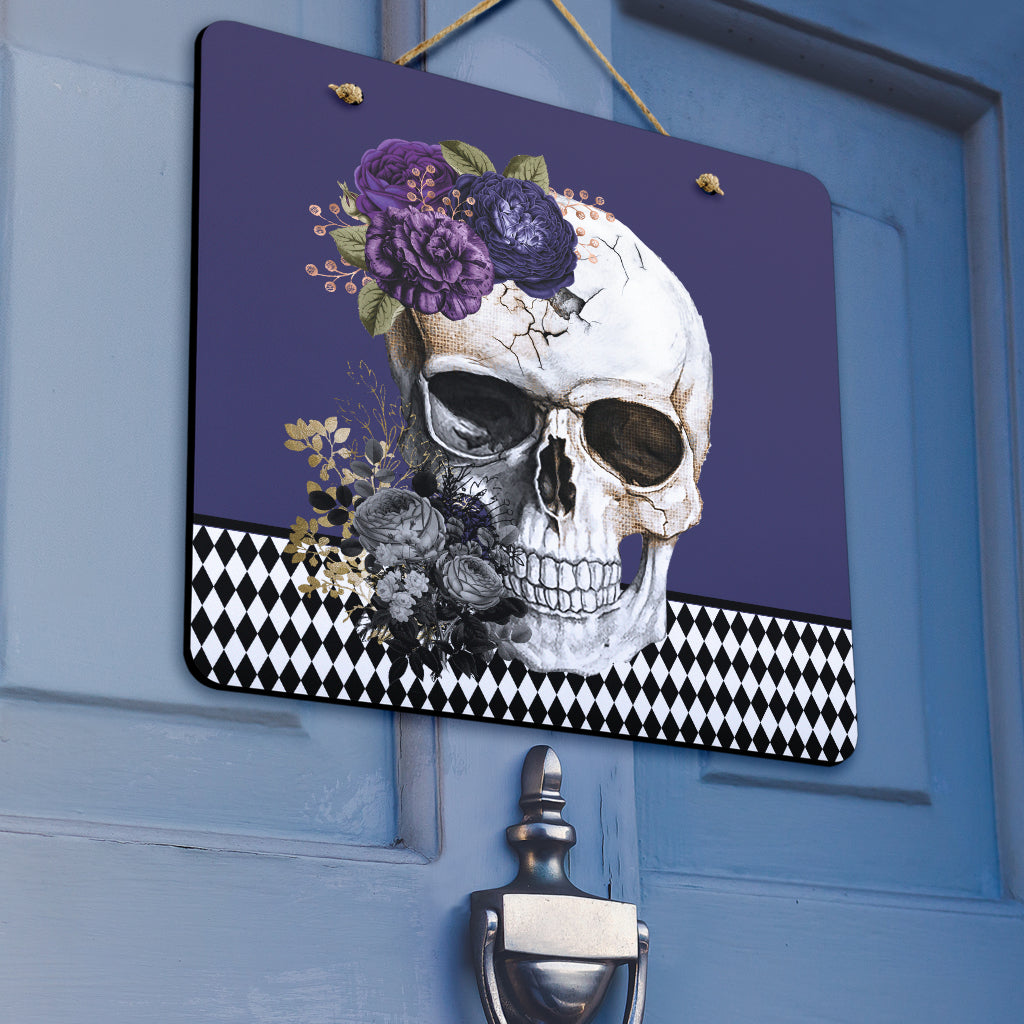 Skull Addict's Door Signs - 4 Styles