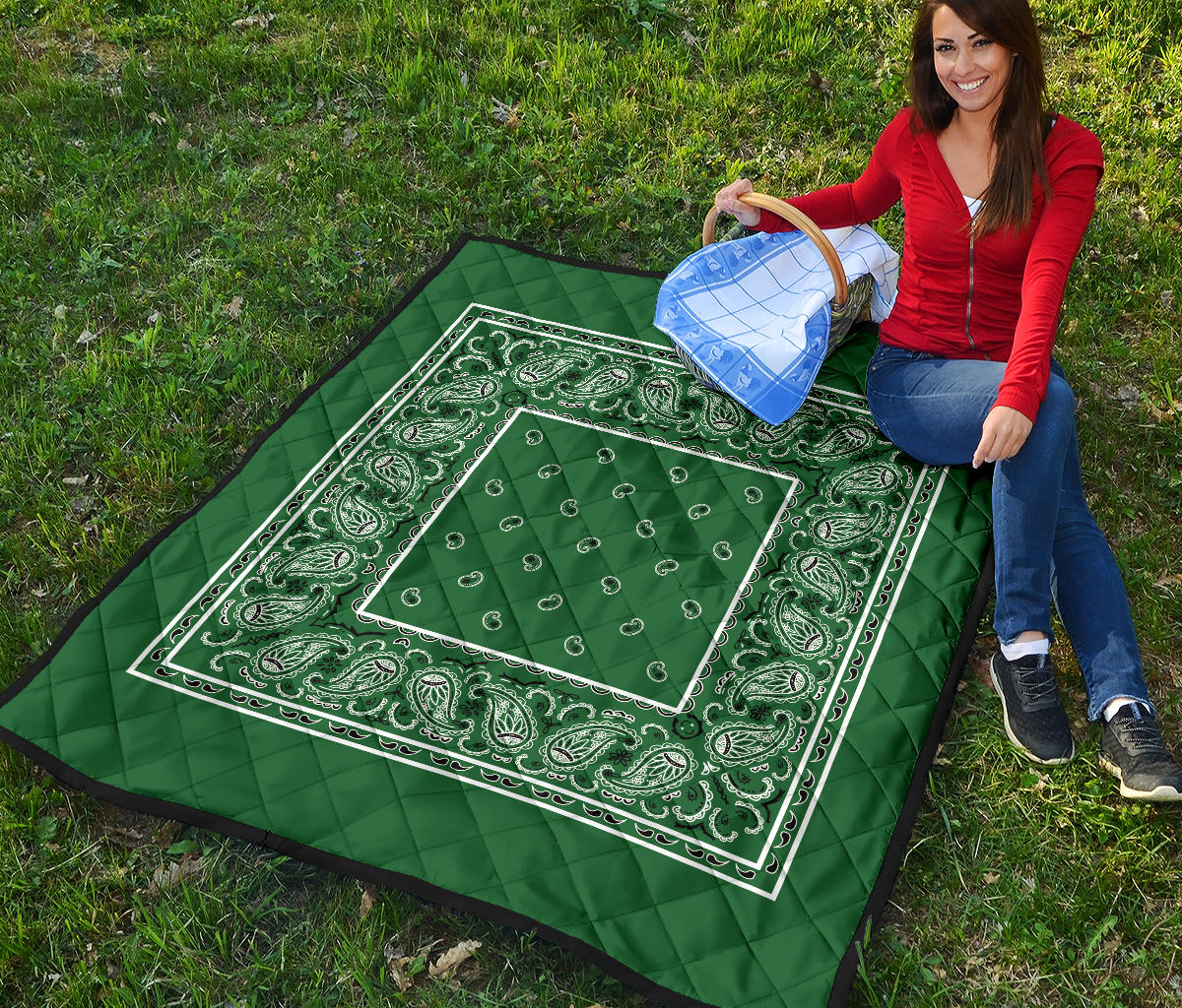Green Bandana Quilt