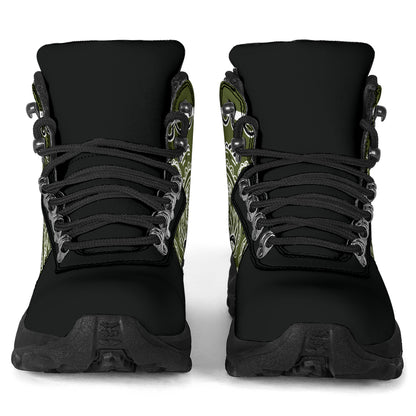 Army Green Bandana Alpine Boots