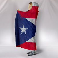 Ultimate Puerto Rico Flag Hooded Blanket