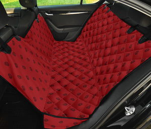 red pet seat cover