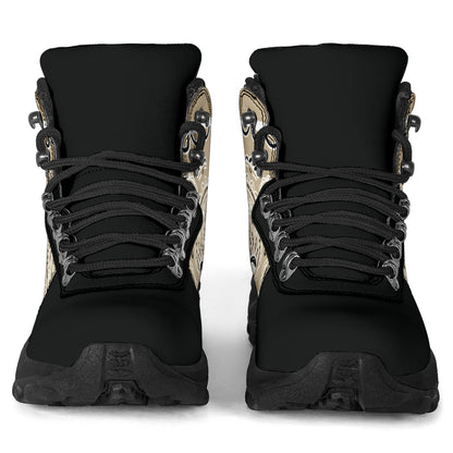 Khaki Bandana Alpine Boots