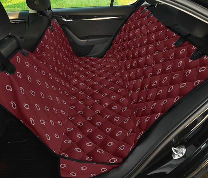 burgundy dog auto seat covers