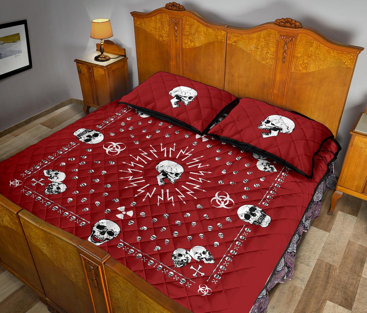 king bandana quilt with shams