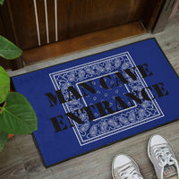 Royal Blue Bandana Door Mats