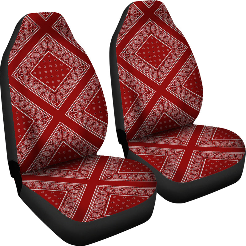 maroon seat covers