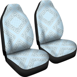 blue seat cover
