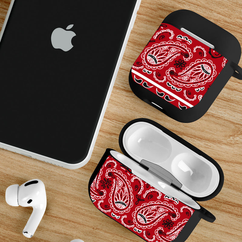 red bandana AirPod case covers