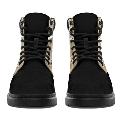 Khaki Bandana Blackout All Season Boots