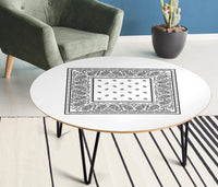 White Bandana End Tables