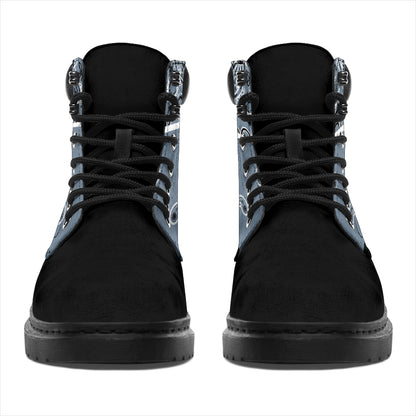 Slat Blue Bandana Blackout All Season Boots